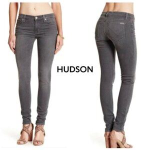 Hudson Krista Super Skinny Gray Jean Size 29 - NWOT